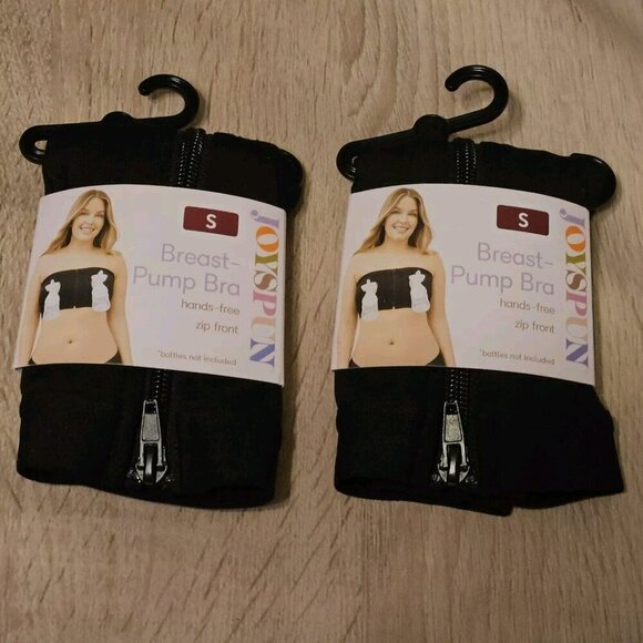 Joyspun SOFT Hands Free Breast Pump Nursing Bra  Bandeau (Size S )  NEW (2) - Picture 1 of 4